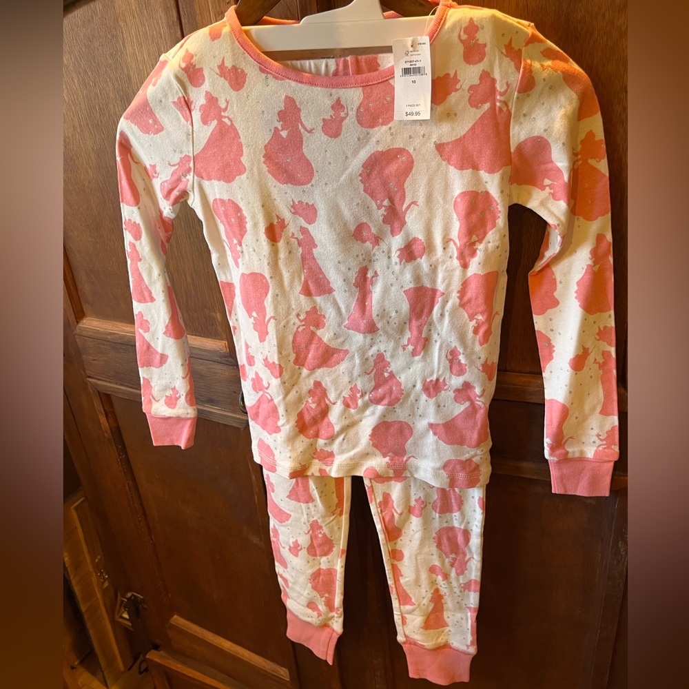 Disney princess girls pajama set
